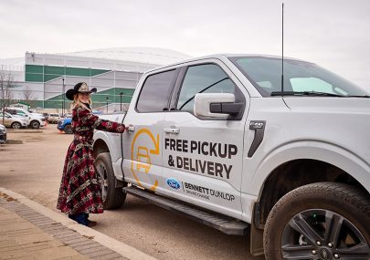 Canadian Western Agribition complimentary shuttle service